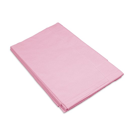 Drape Sheets, 40" x 48", 2 Ply, Mauve, Case (8123)