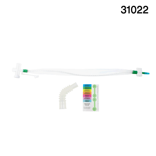 Closed Suction Endotracheal Catheter w/ T-Piece, 14 Fr, Case (31022)