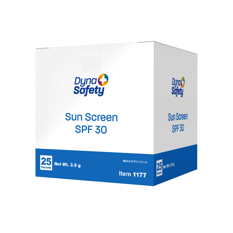 Sunscreen, 3.5 g Sachet, 1000/cs Bulk