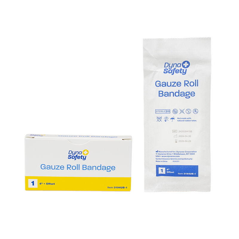 Gauze Roll Bandage, 4", 100/1/cs