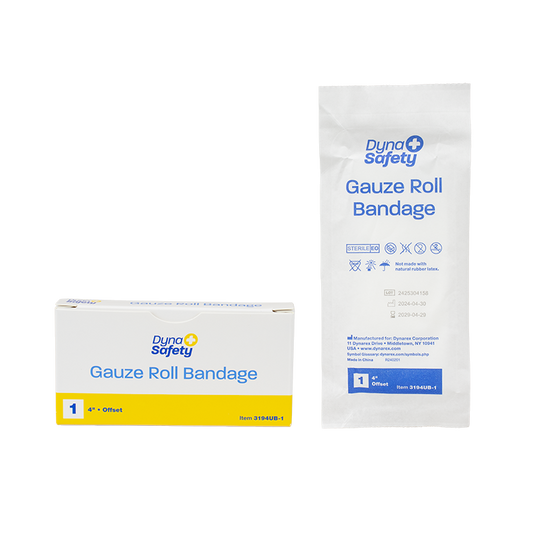 Gauze Roll Bandage, 4", 100/1/cs