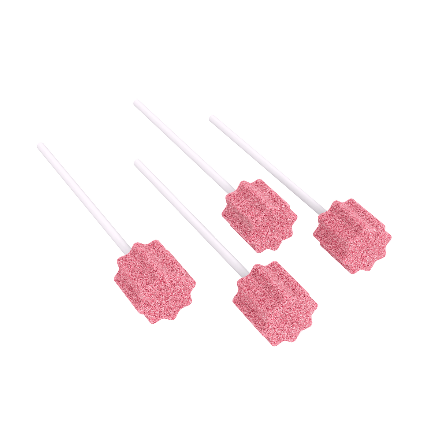 Oral Swabsticks, Flavored w/ Dentifrice, 4/250/cs