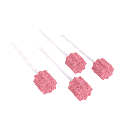 Oral Swabsticks, Flavored w/ Dentrifice, 50/20/cs