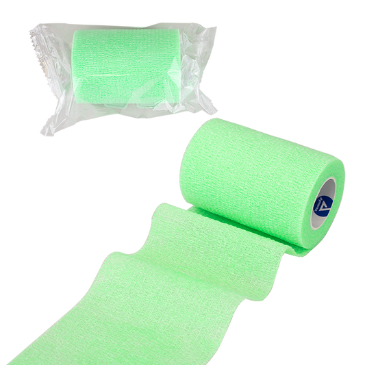 Sensi Wrap, Self-Adherent Wrap- Latex Free, 1" x 5 yds Green, 30/Cs
