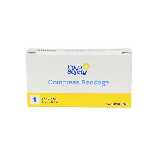 Compress Bandage 1/Unit, 36" x 36", Case (3201UB-1)