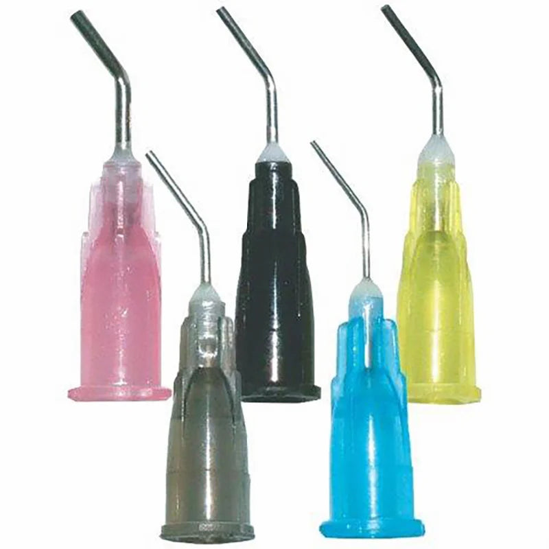 Pre-Bent Dispensing  Tips 20 Gauge Black (URN-55220K)