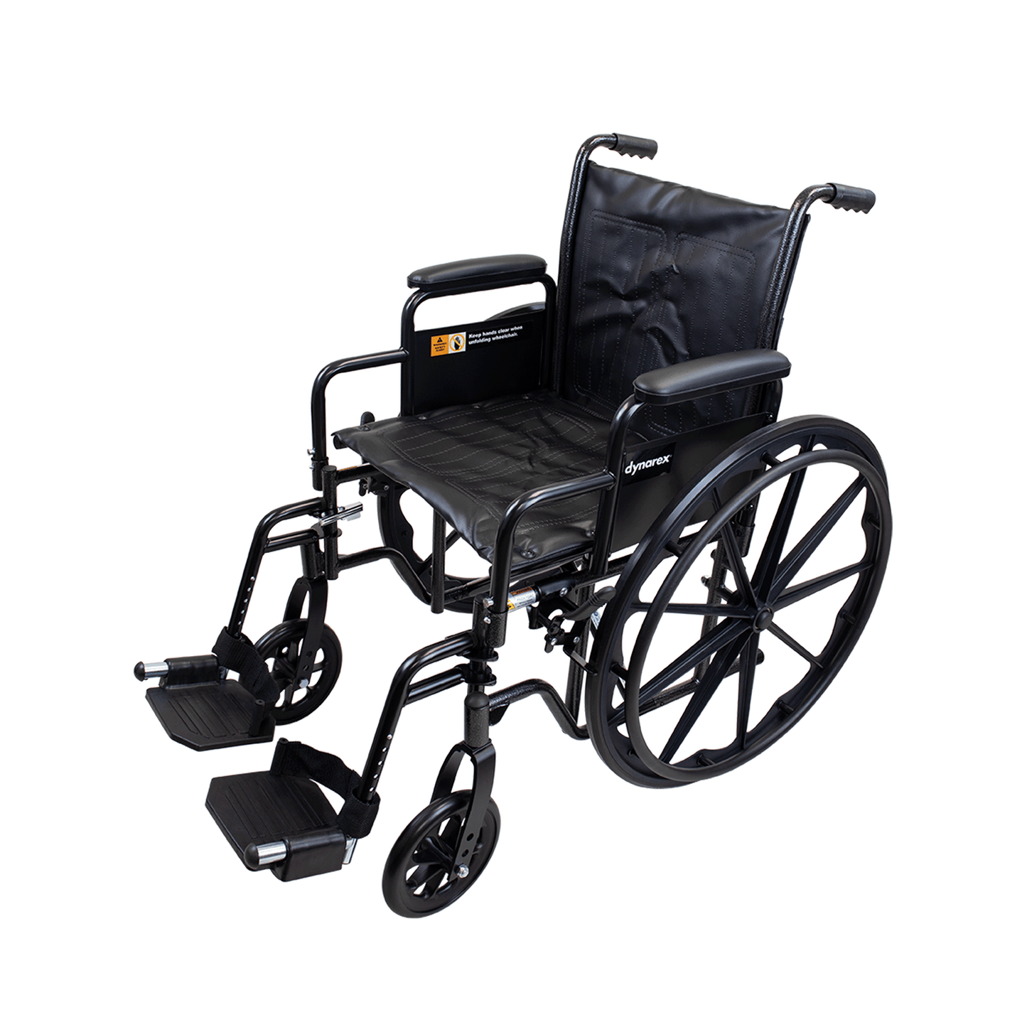 DynaRide S2 Wheelchair - 20" x 16" w/ Detach Desk Arm FR, Silver Vein, 1pc/cs