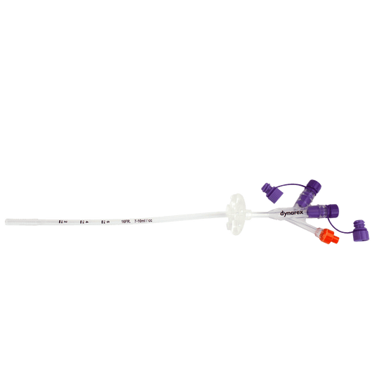 Gastrostomy Tube, 3 Port, ENFit, 12 Fr, 5/bx