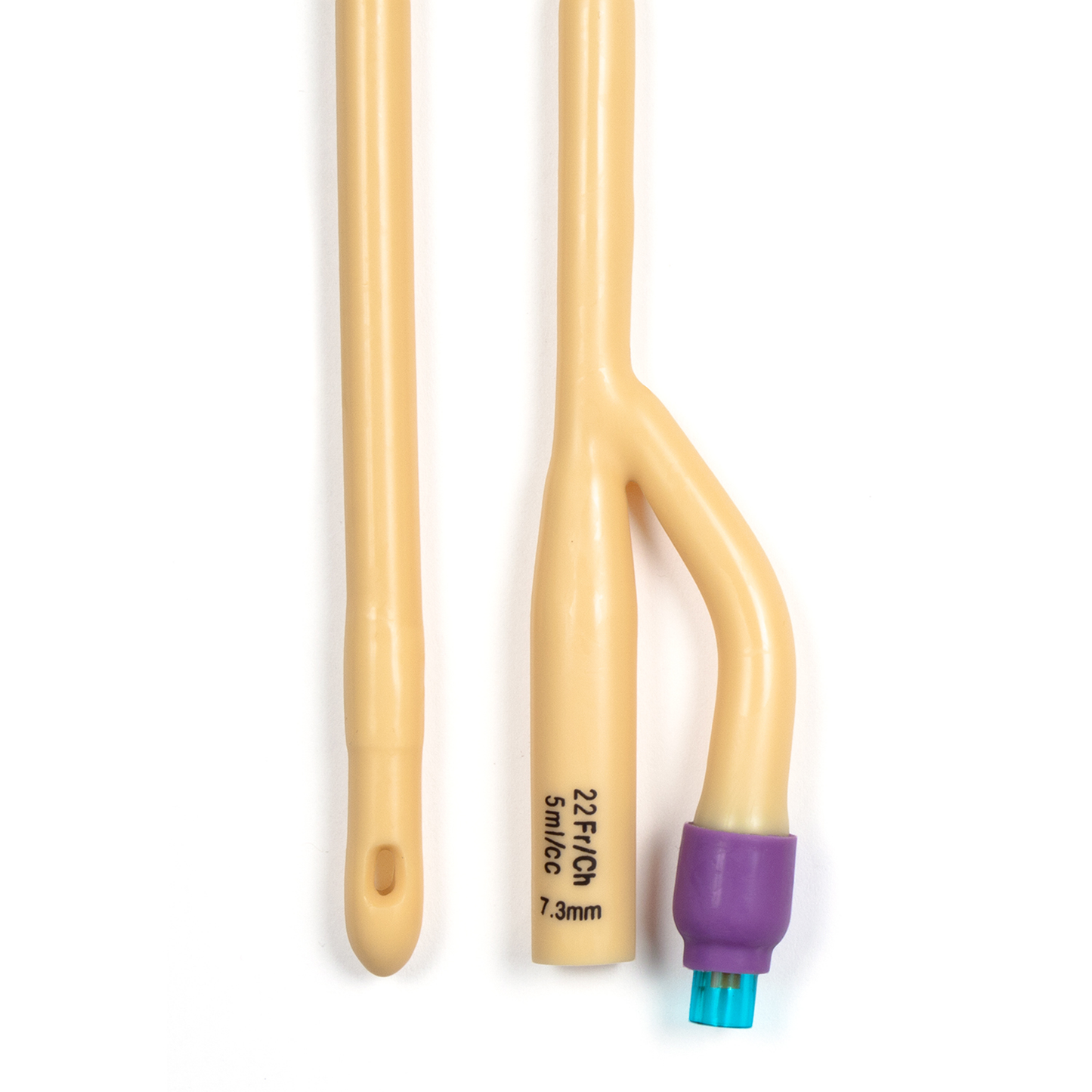 Foley Catheters, 22 Fr, 5 cc, 10/cs