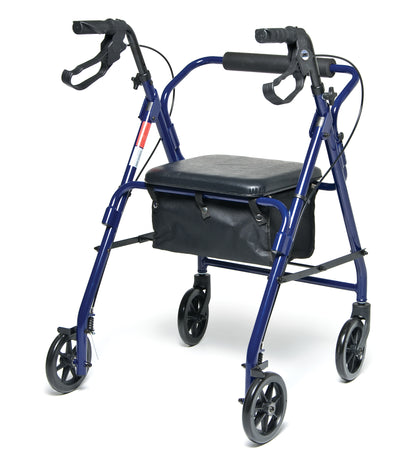 Graham Field Walkabout Basic 4 Wh Roll, Blu Lumex medical supply view 3