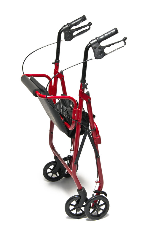 Graham Field Walkabout Basic 4 Wh Roll, Red Lumex medical supply