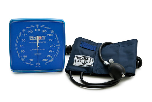 Graham Field Wallmax Aneroid Sphyg, Adult Labtron, Blue, Latex Bladder medical supply