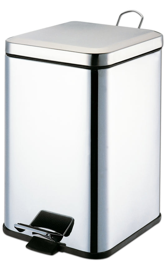 Graham Field Waste Receptacle, 21QT, Ss Grafco, Stainless Steel #410 medical supply