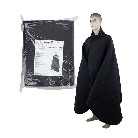 Isolation Blanket, Black, 5/1/cs