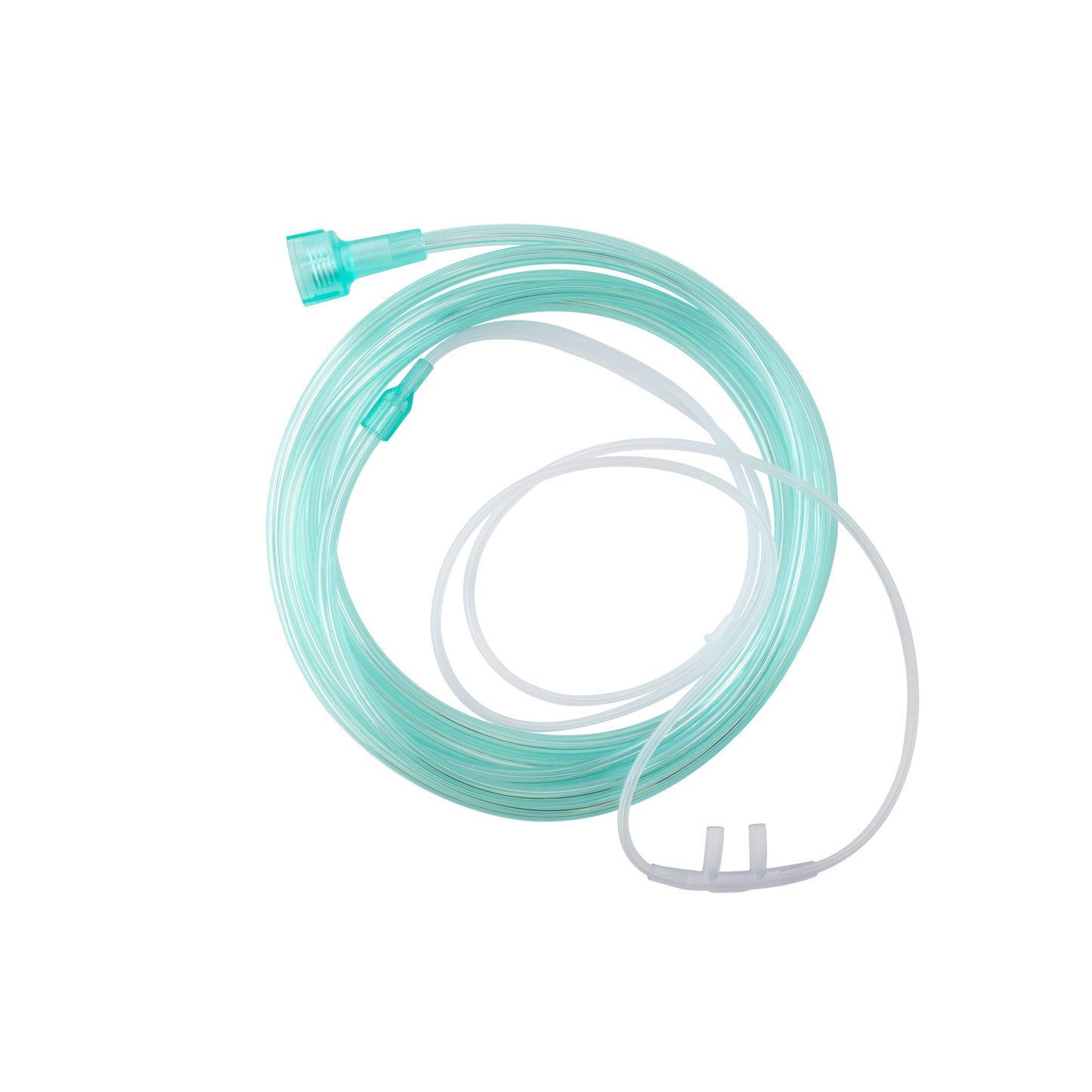 Nasal Oxygen Cannula Standard Tip w/ 14' (4.3 m) Crush Resis, Adult/Universal Connector, 50/cs