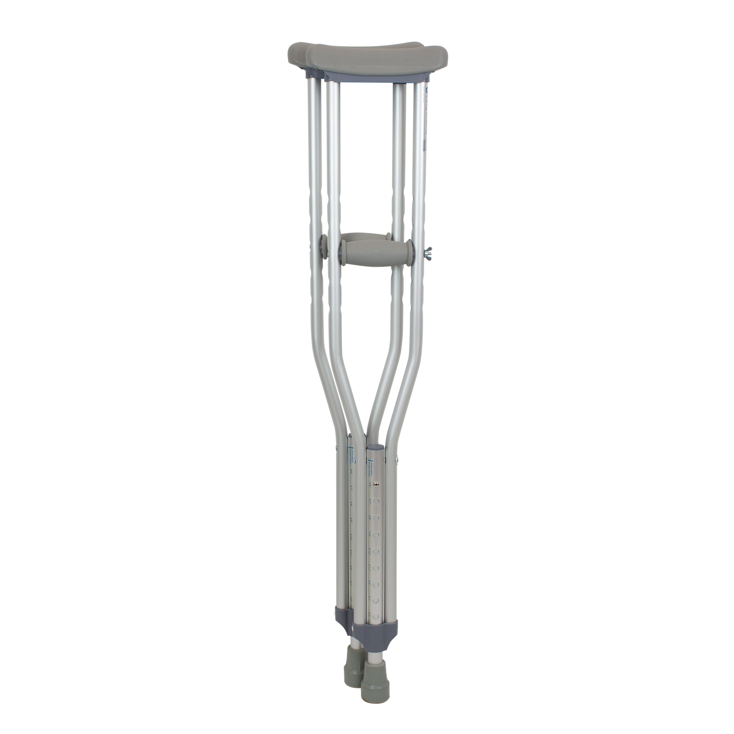 Aluminum Crutches - Youth, 4'6" - 5'2", Case (10101-8)