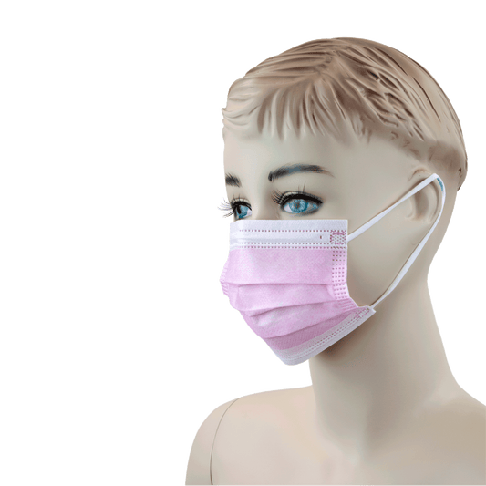 Child Face Mask, Pink, Case (2207-CHPK)