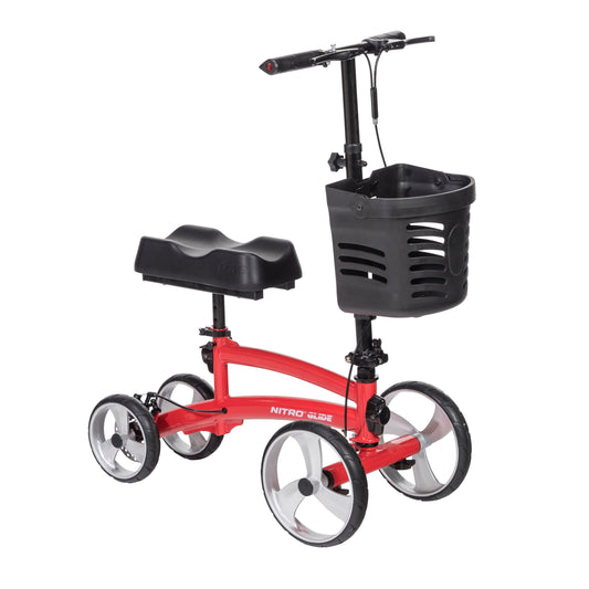 Nitro Glide Knee Walker, Red (791RD)