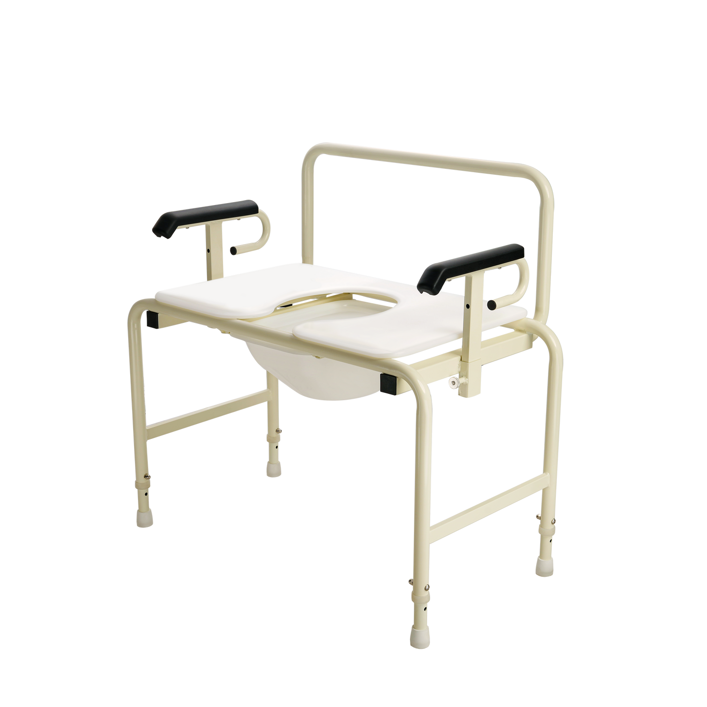 Bariatric HD Drop Arm Commode, 30" 10378