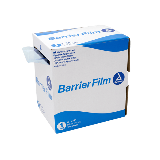 Dental Barrier Film, 4" x 6", Blue, Case (4489)