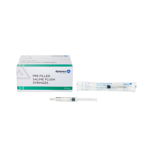 Pre-Filled Saline Flush Syringe, 10mL, 16/30cs