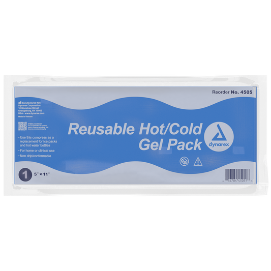 Reusable Hot / Cold Gel Packs, 5" x 11", 24/cs