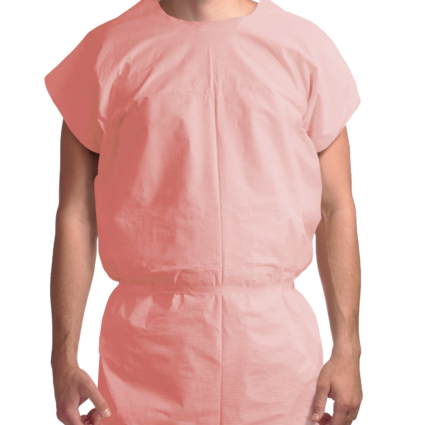 Exam Gown, 3 Ply T/P/T Universal, Mauve, 50/cs