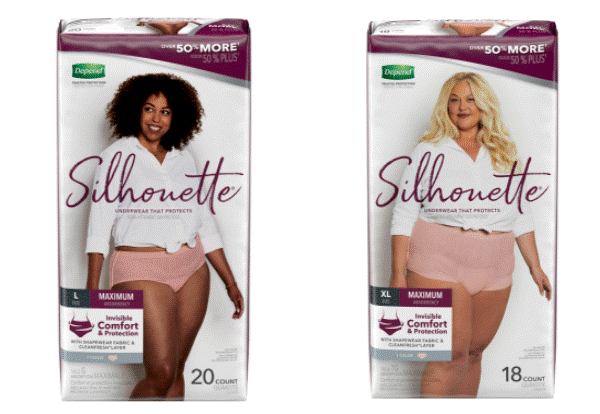 Kimberly Clark Depend Silhouette for Women
