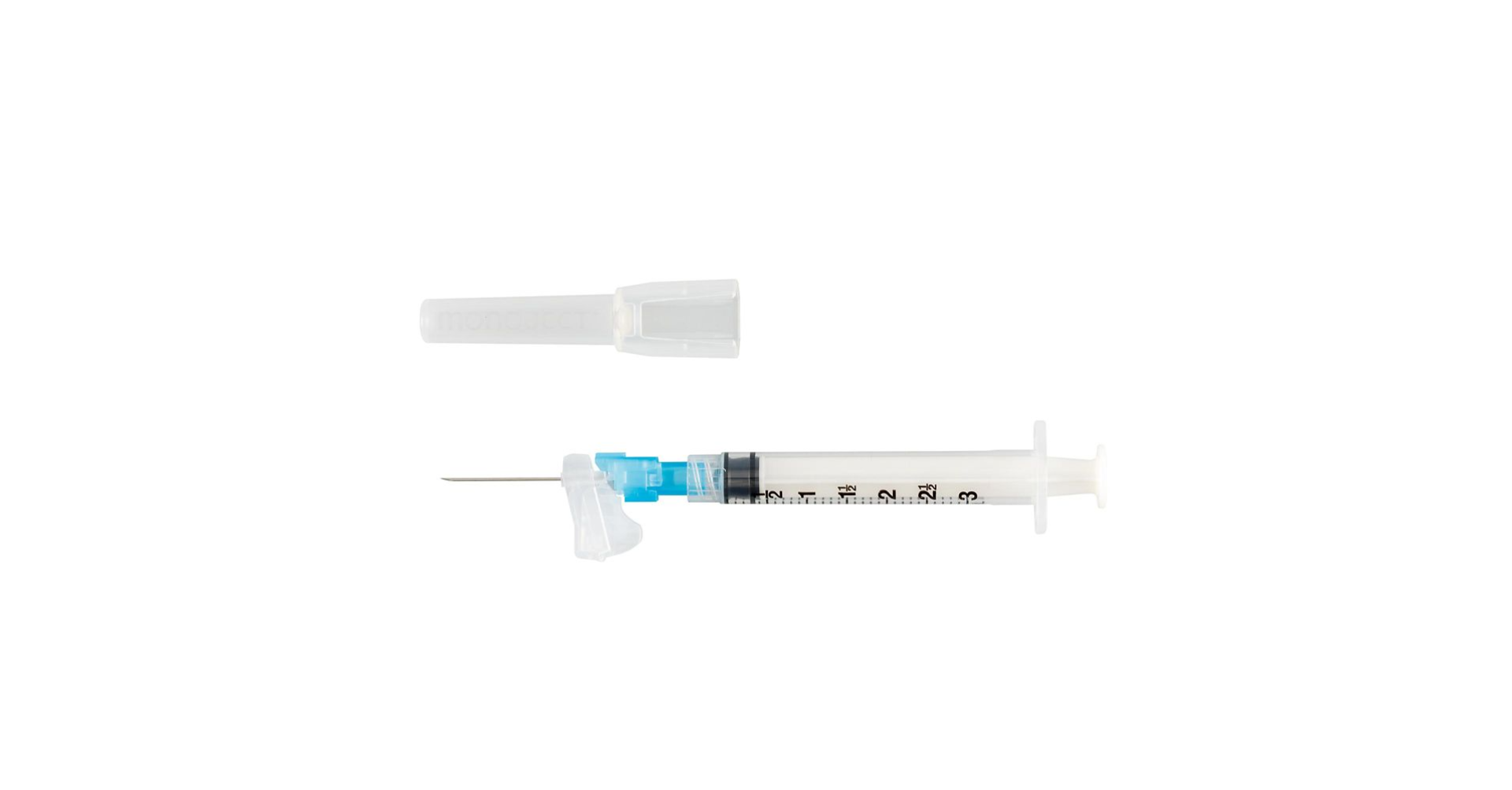 BD Integra Retracting Needle Syringe 3cc 25G x 1 - Box of 100