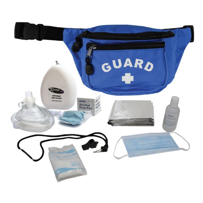 Plain Black Hip Pack-Lifeguard Equipment