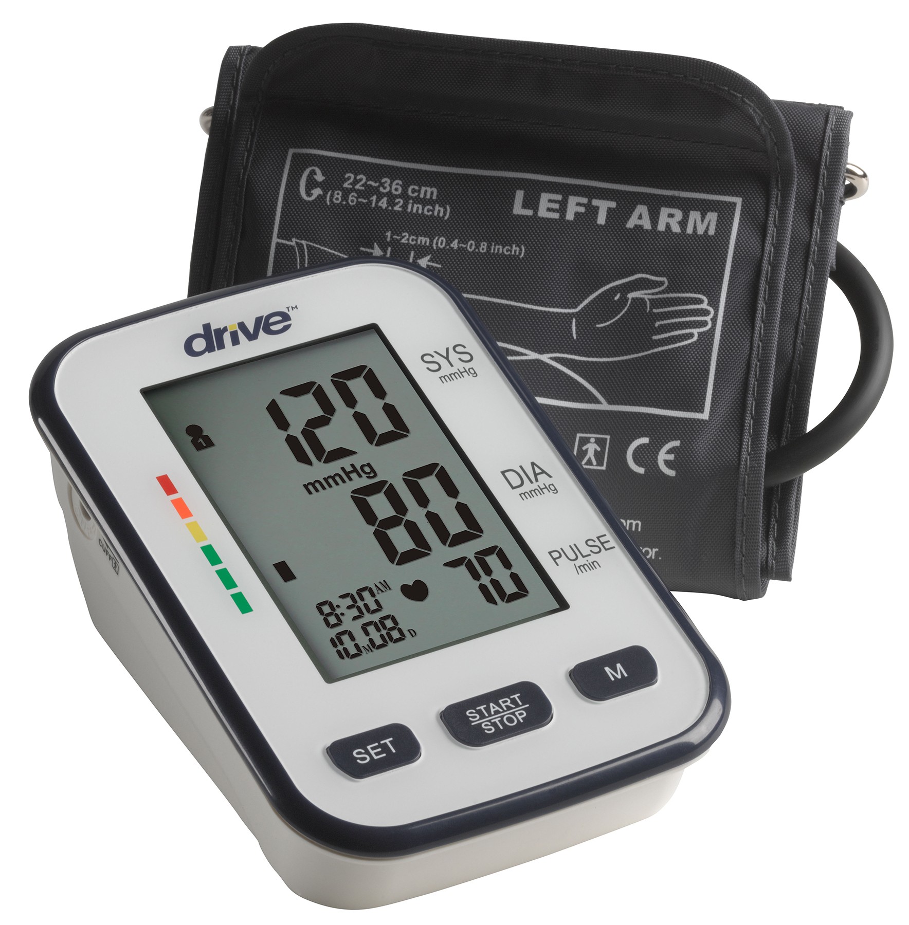 Advocate Upper Arm Blood Pressure Monitor, Large Cuff