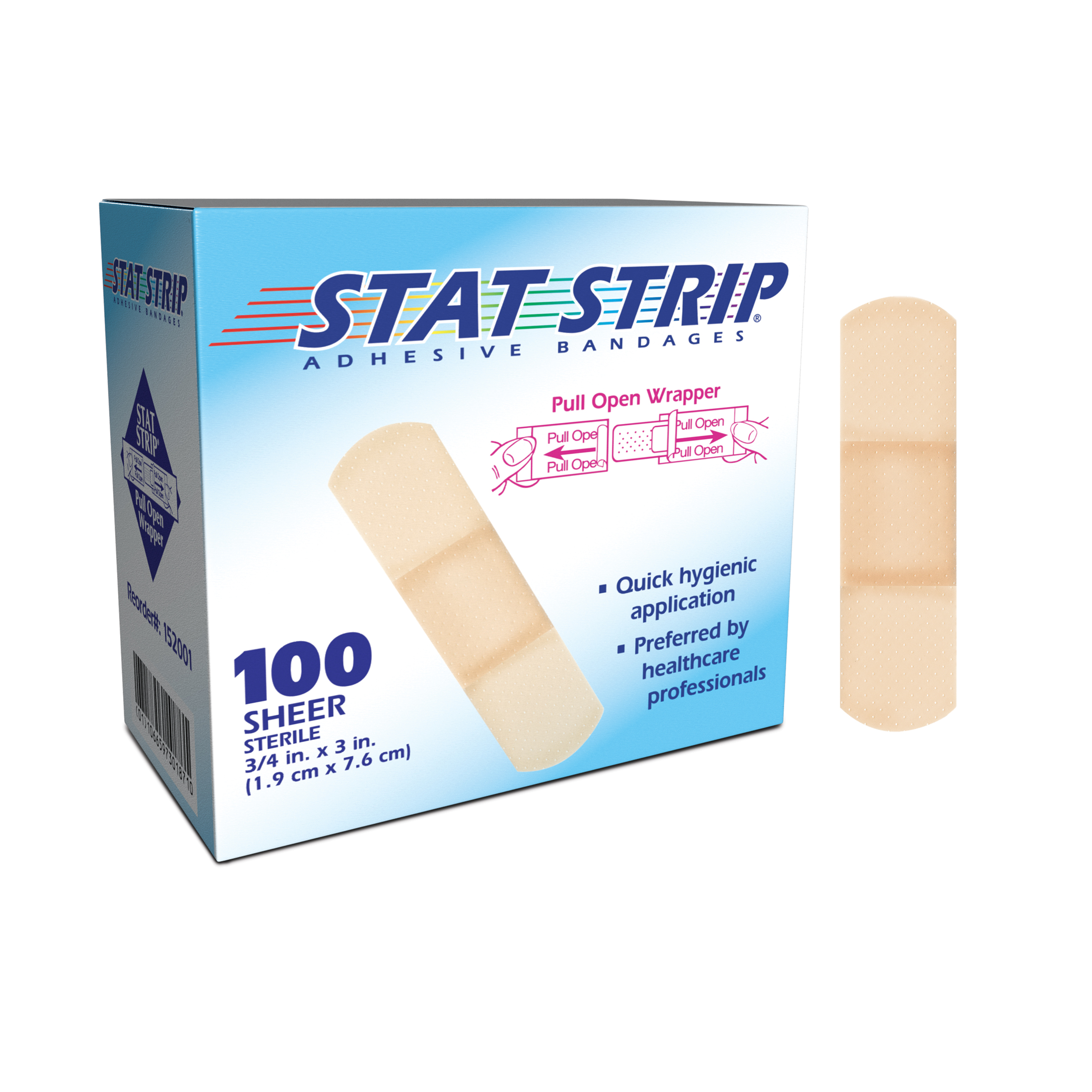 3/4" x 3" Adhesive Bandages Products, Supplies and Equipment