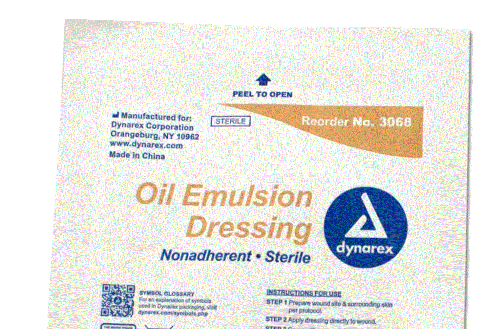 oil emulsion dressing 8x10