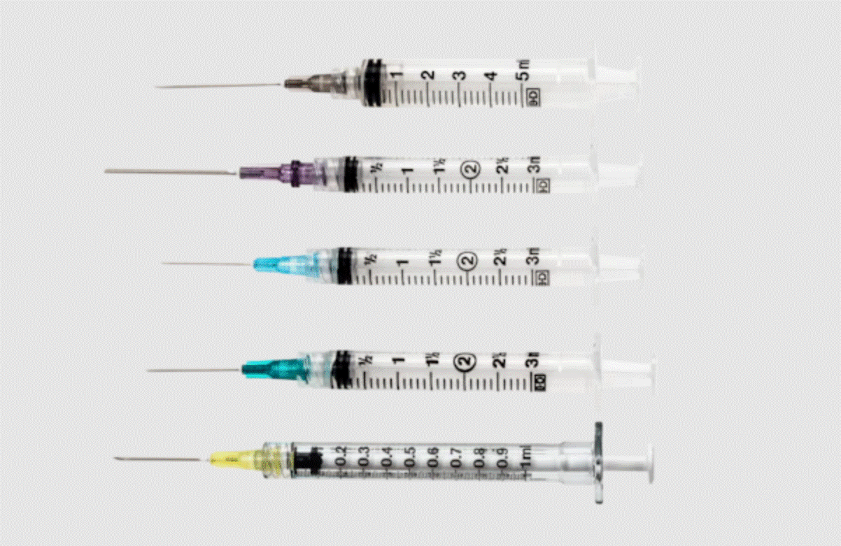 25g, 5/8 Tuberculin Needle - 1cc/1ml Syringe
