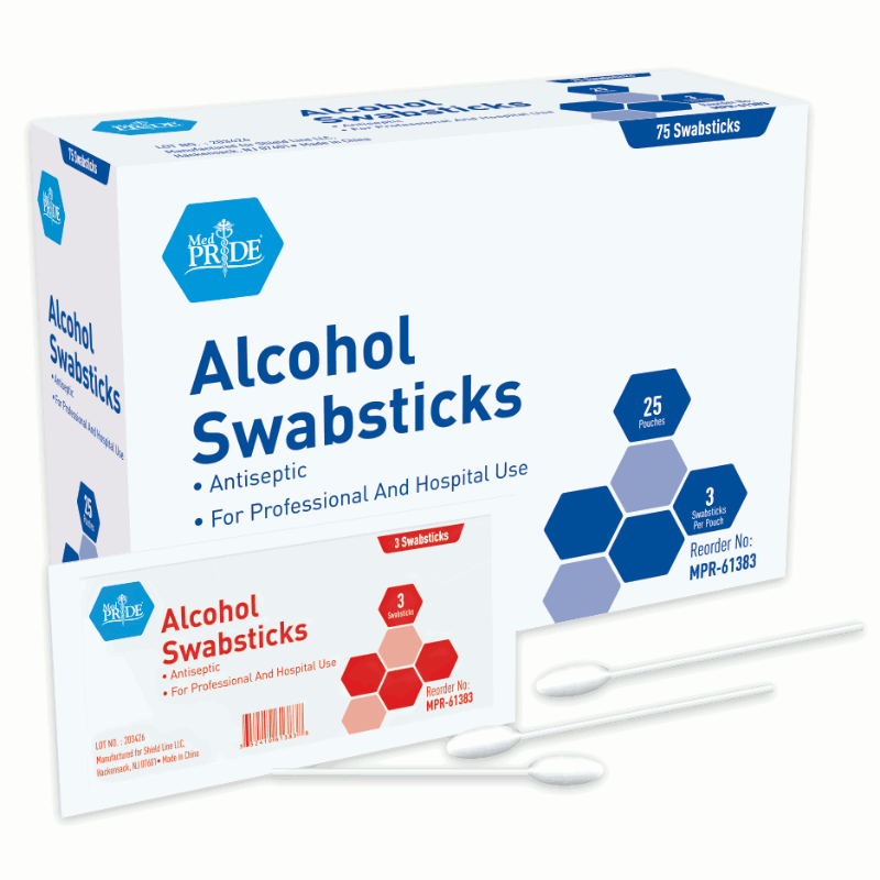 alcohol swabsticks